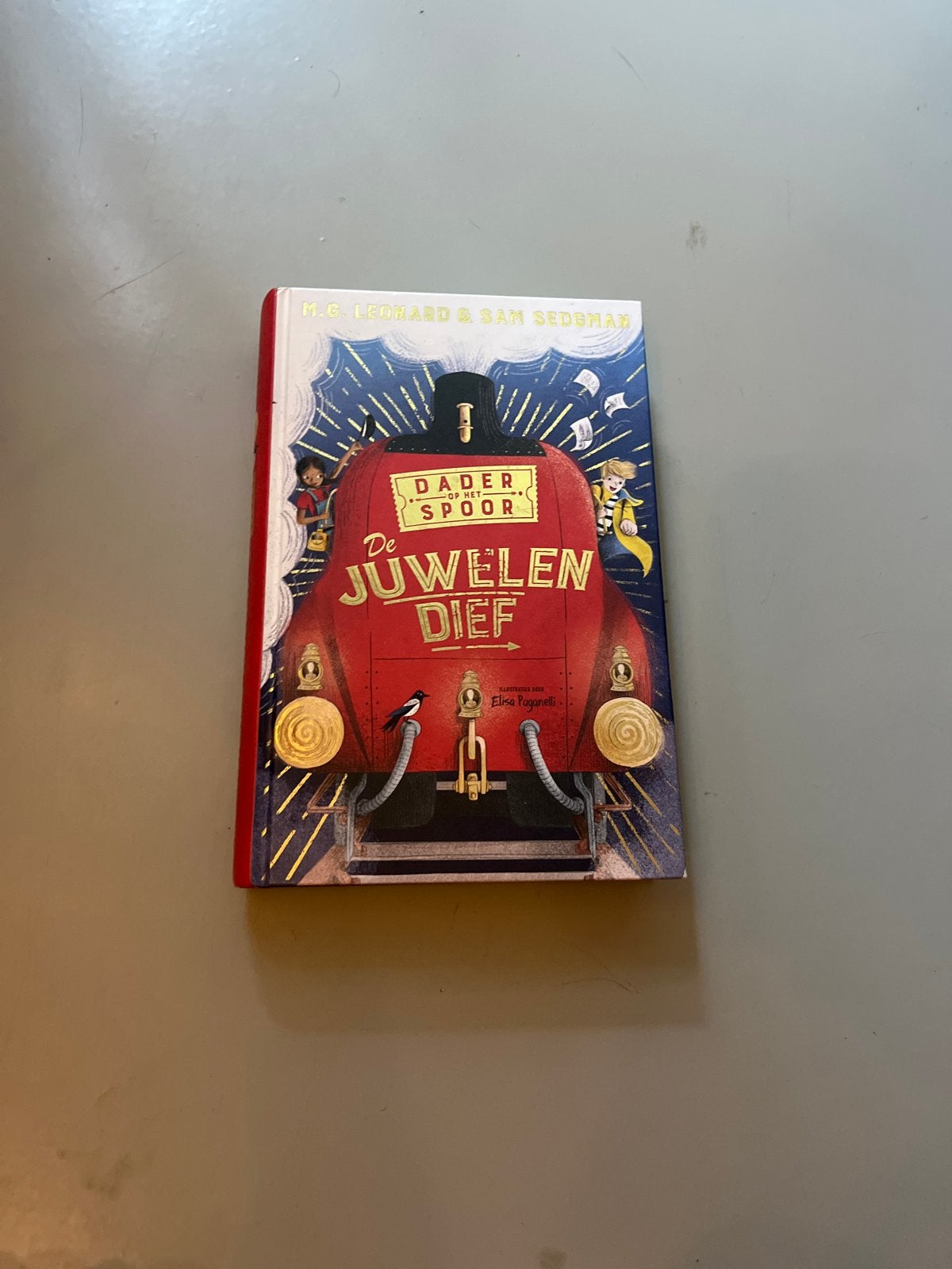 Dader Spoor: De Juwelendief - M.G. Leonard & Sam Sedgman, Ophalen, Zo goed als nieuw