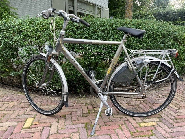 Gazelle herenfiets – framemaat 60 cm, 57 tot 61 cm, Ophalen, Gebruikt, Gazelle
