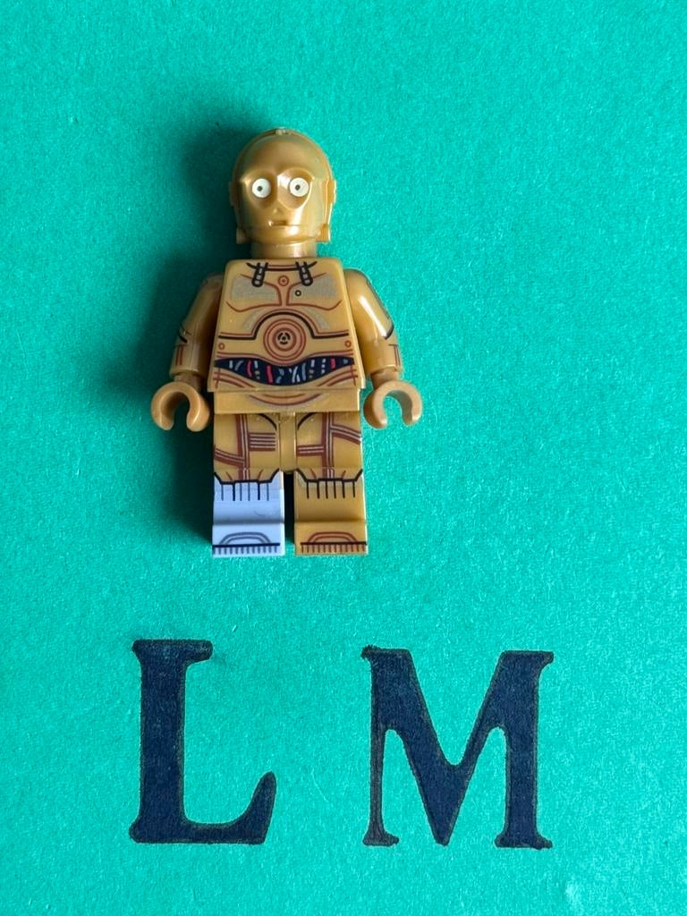 Lego Star Wars sw1209 C-3PO - Molded Leg - StarWars 75341 SW, Star Wars, Lego, Nieuw, Ophalen of Verzenden