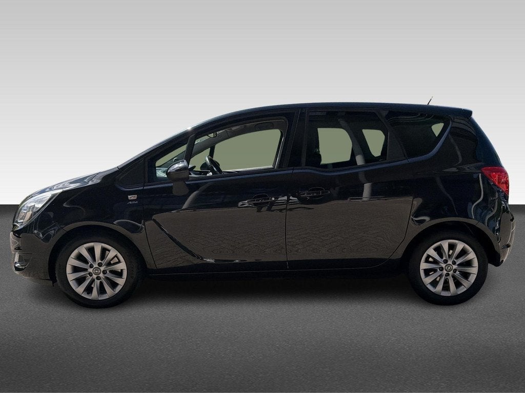 Opel Meriva 1.4 Turbo Blitz Automaat, Auto's, Opel, Gebruikt, Euro 6, Zwart, 14 km/l