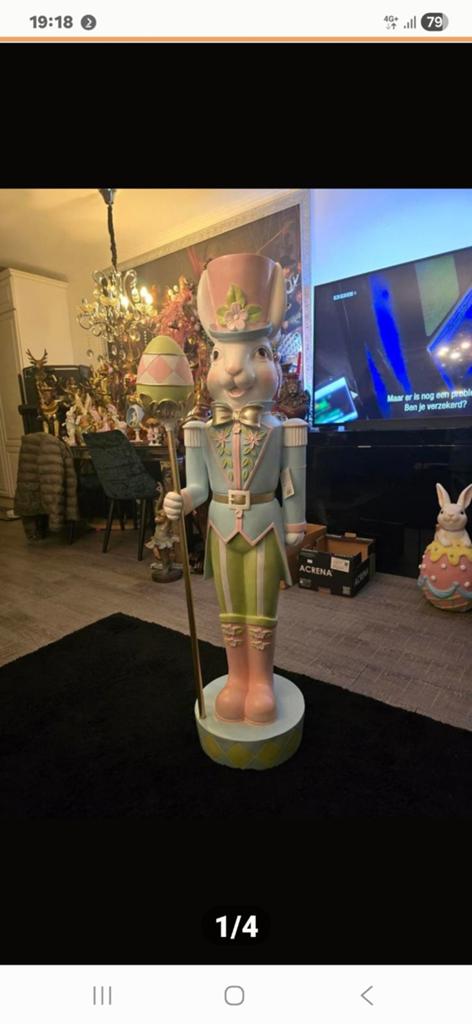 Een prachtig, groot decoratief beeld, Verzamelen, Beelden en Beeldjes, Nieuw, Dier, Ophalen