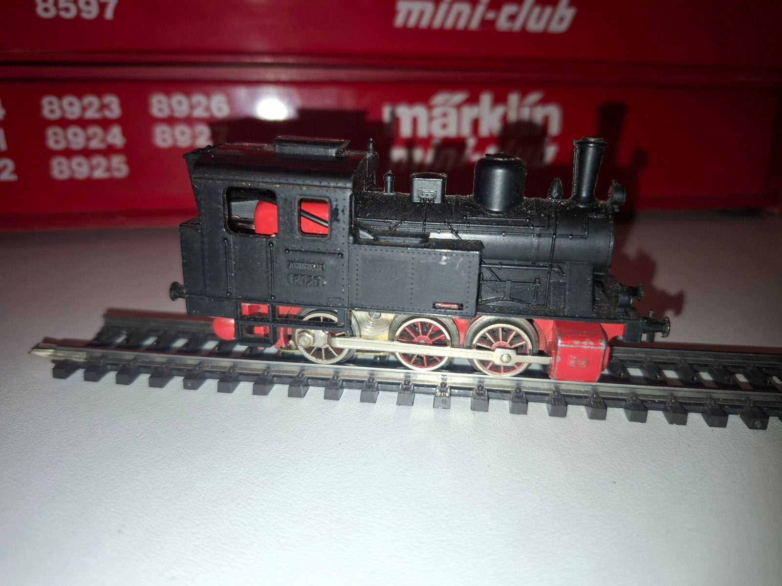 marklin 3029 stoomlok in ho, Hobby en Vrije tijd, Modeltreinen | H0, Wisselstroom, Gebruikt, Locomotief, Ophalen of Verzenden
