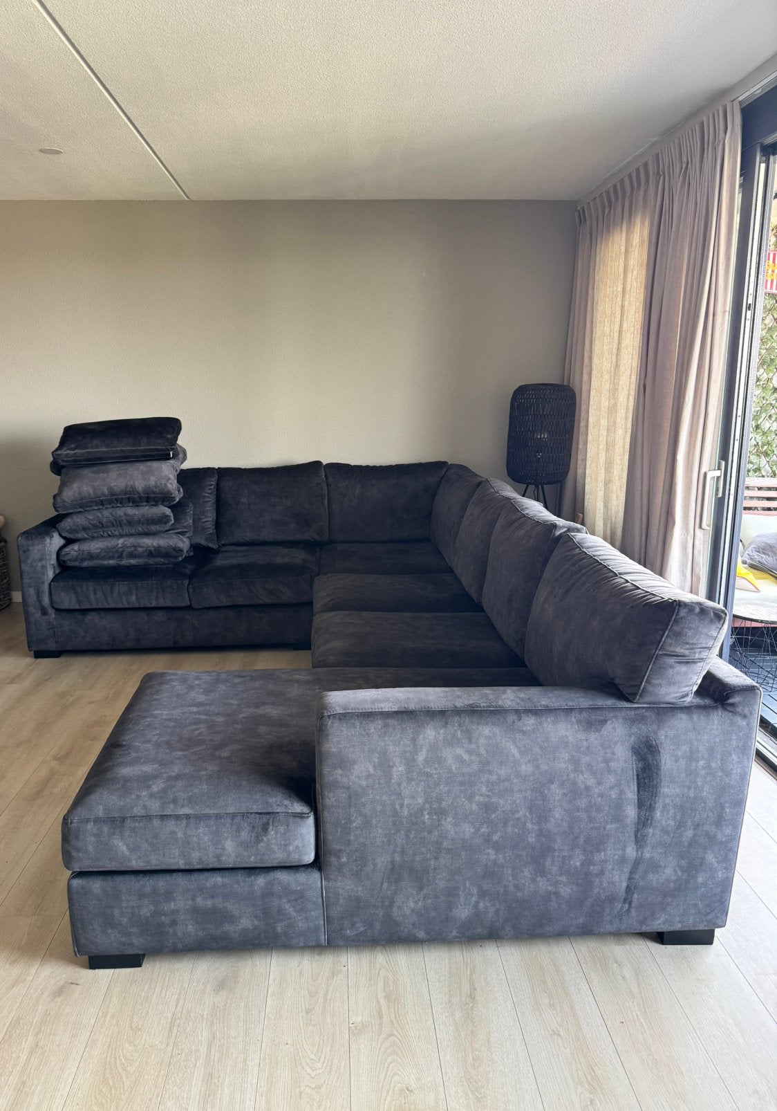 Zitmaxx U-bank / loungebank Frederique, zeer nette staat