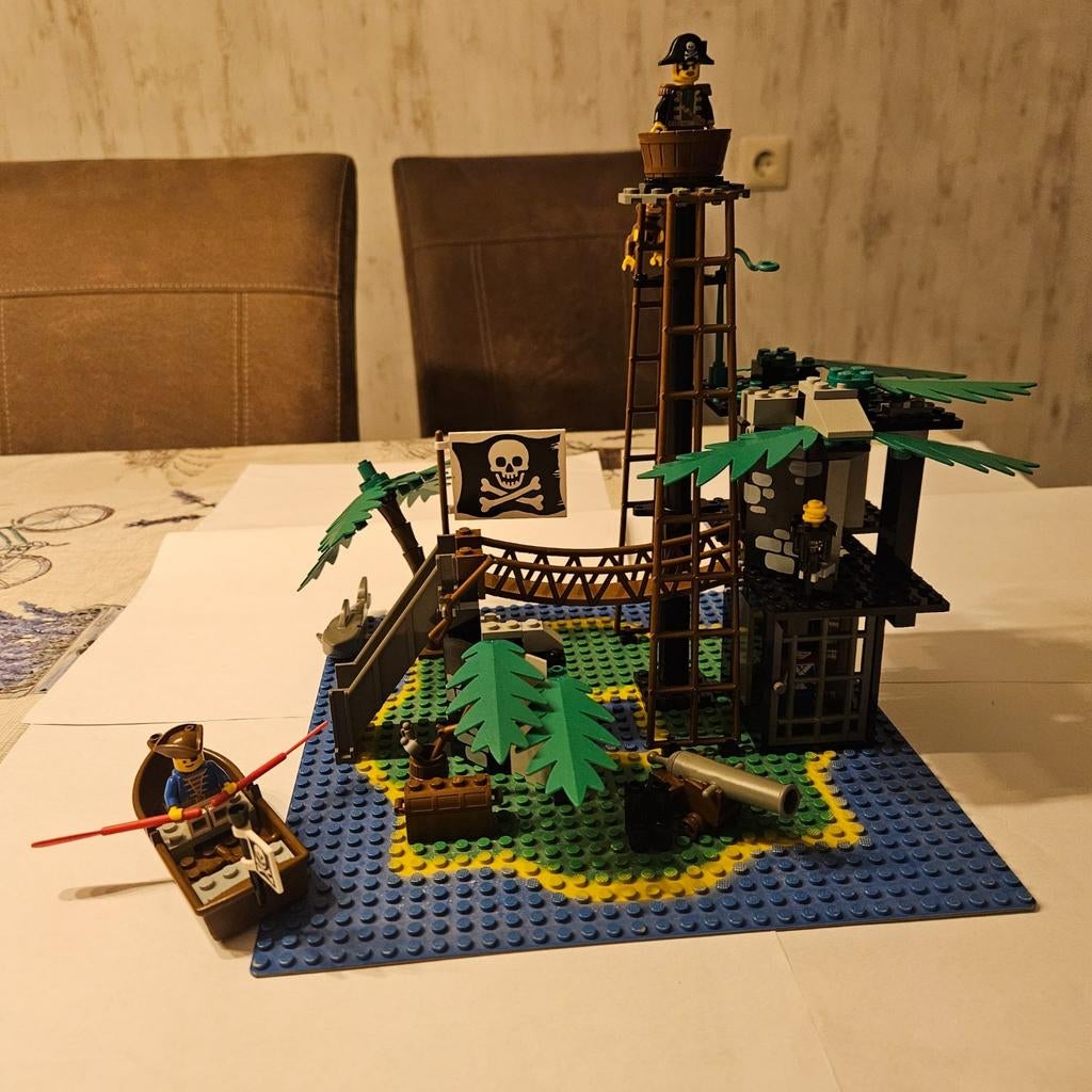Lego pirate Verboden Eiland 6270, Kinderen en Baby's, Gebruikt, Lego, Complete set, Compleet
