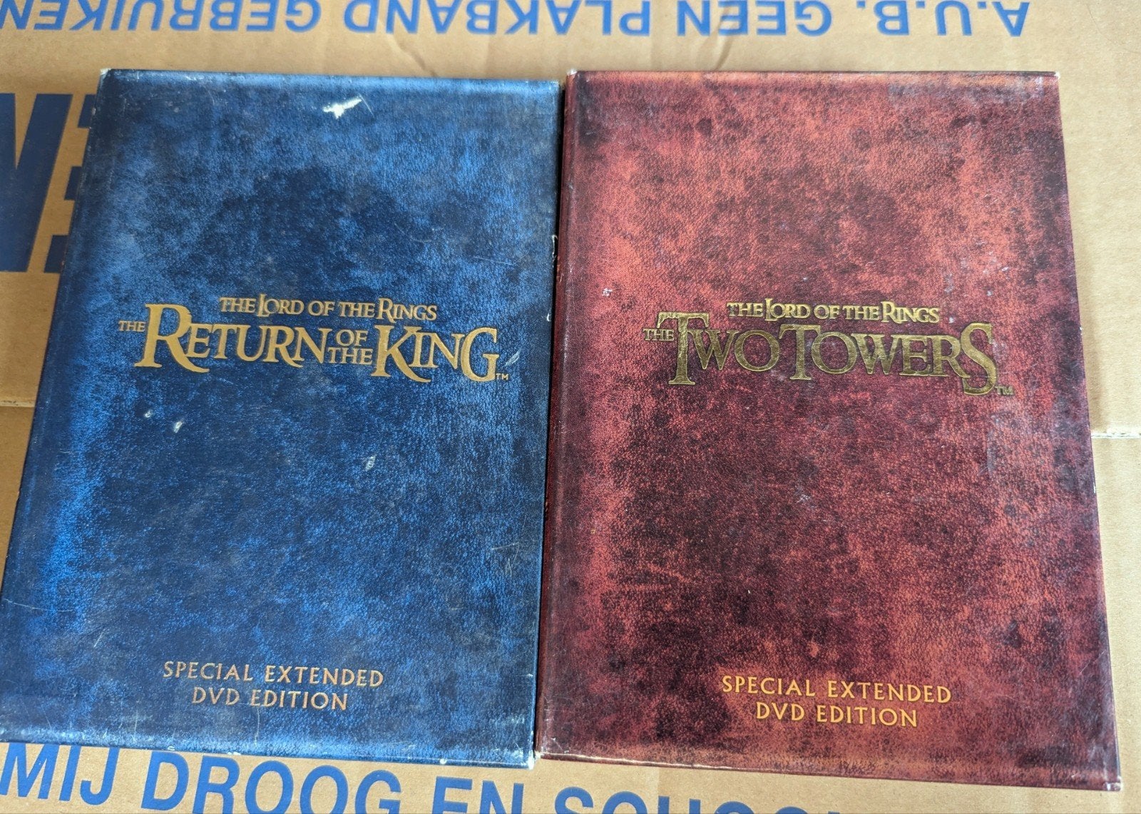 Lord of the Rings Extended DVD Edition - Two Towers & Return, Ophalen of Verzenden, Gebruikt, Engels, Nederlands