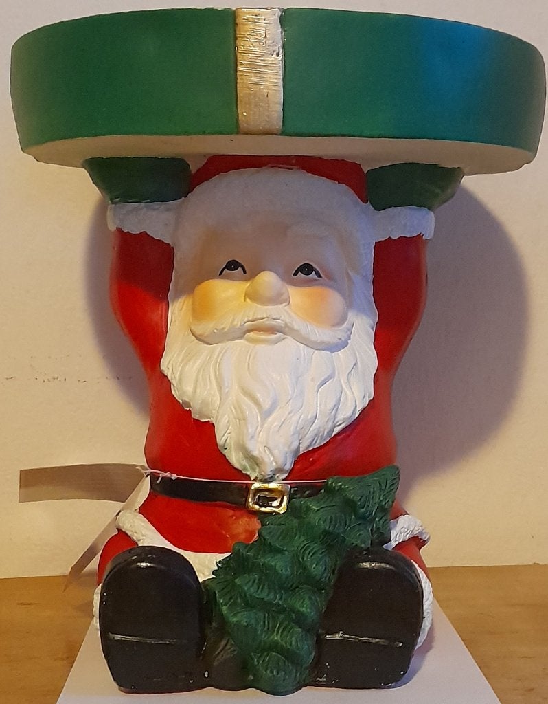 Kerstdecoratie Bijzettafel Kerstman, Verzenden, Nieuw
