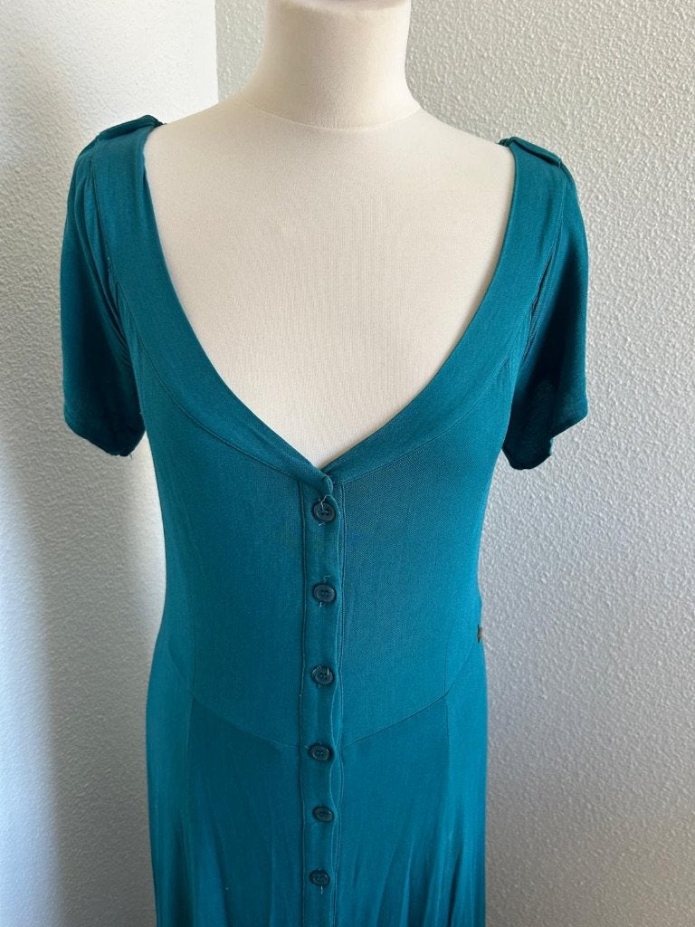 Fabienne Chapot maat L Amy dress turquoise groen 1, Maat 42/44 (L), Ophalen of Verzenden, Zo goed als nieuw, Fabienne Chapot