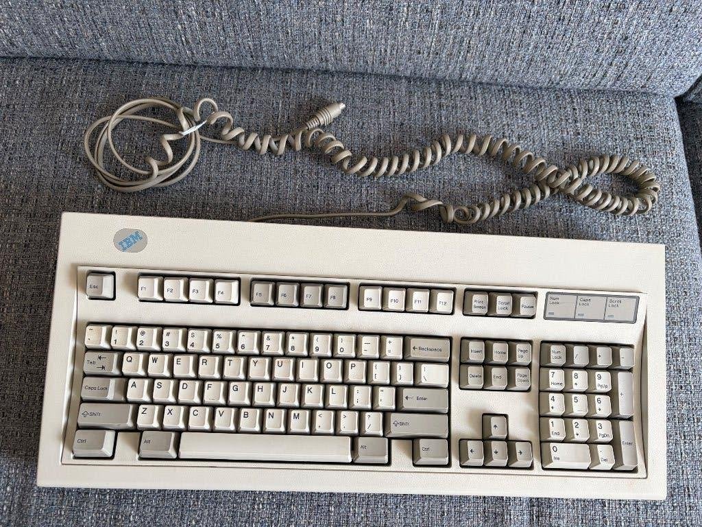 IBM Model M keyboard made in the USA 1994, Computers en Software, Gebruikt, Ophalen of Verzenden, Qwerty, IBM