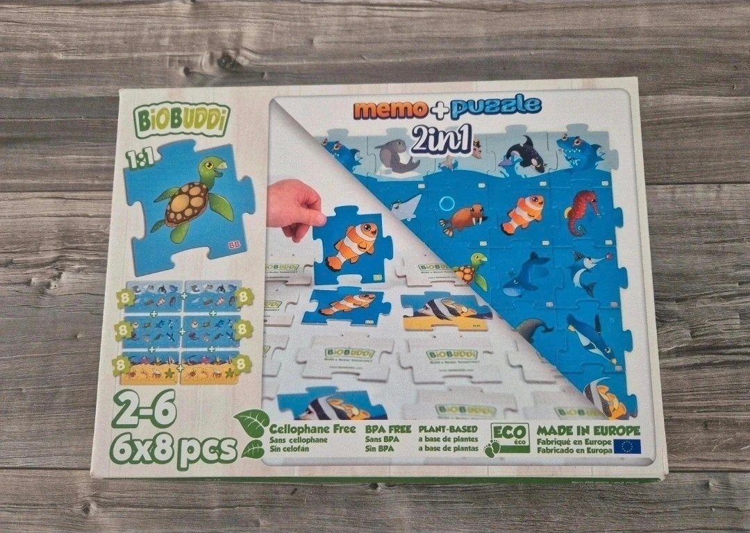 Memo puzzle 6 x 8 pcs ( Nieuw ), Ophalen of Verzenden, Nieuw