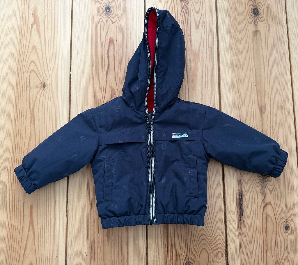 IKKS baby jas - Rood / Blauw Reversible - maat 68 NIEUW, Nieuw, Ophalen of Verzenden, Jasje, IKKS