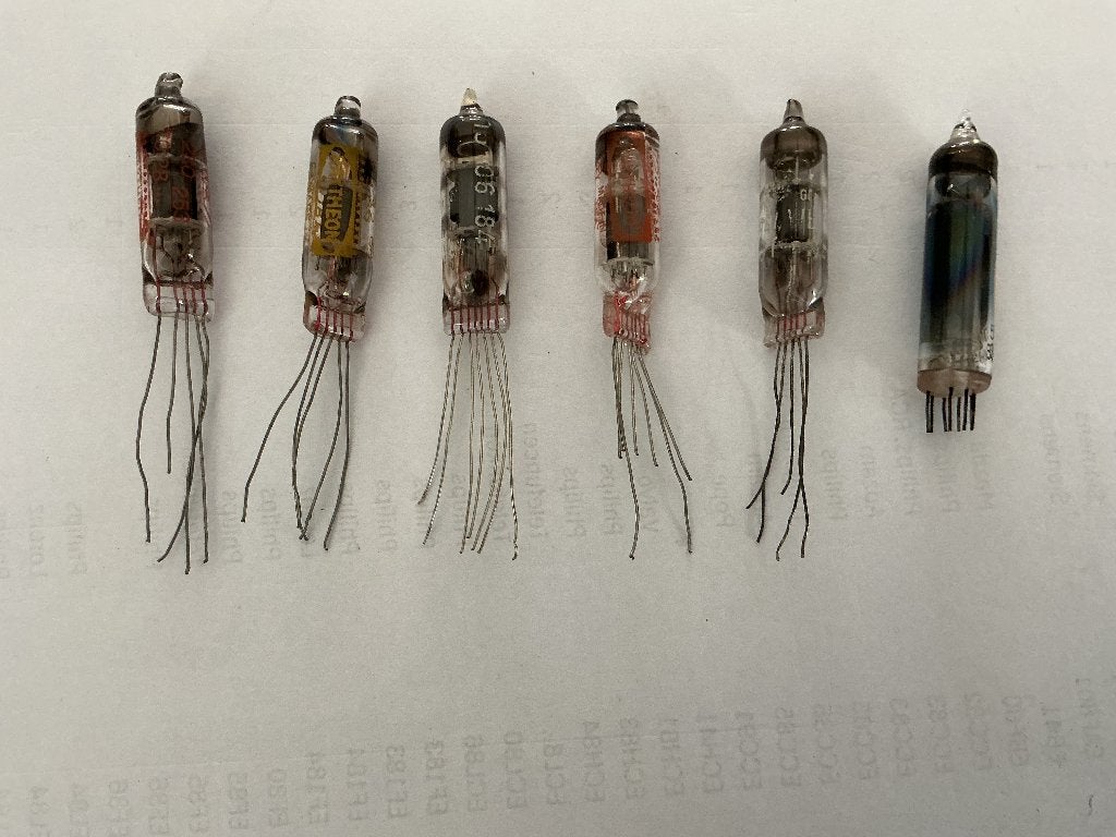 Vintage radiobuizen (miniatuur). (6 stuks), Ophalen of Verzenden