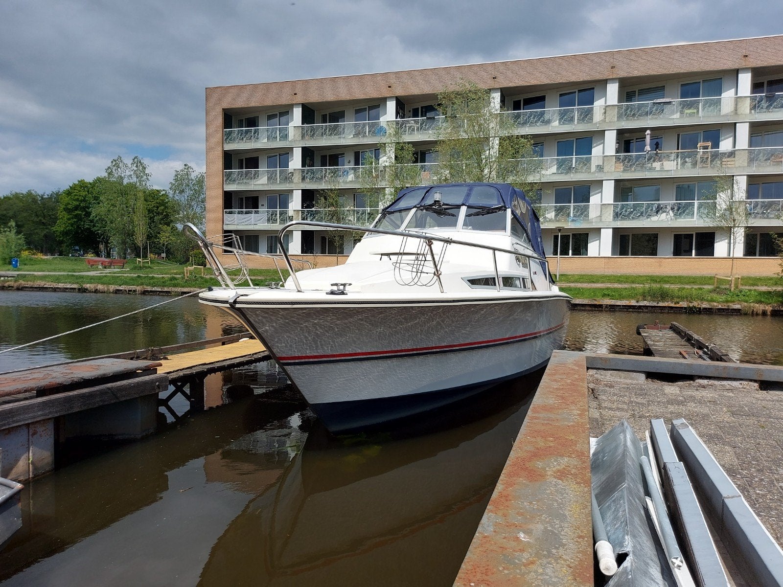 DIKKE WEEKEND / SPEED CRUISER 10 MTR OPEN KUIP BOEGSCHROEF, Watersport en Boten, Motorboten en Motorjachten, 10 m, Binnenboordmotor