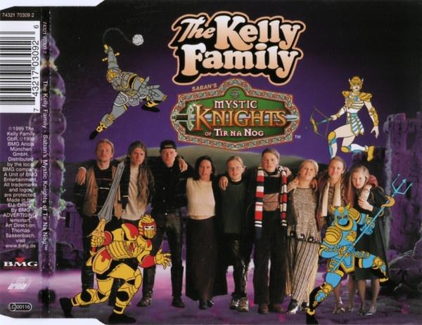 THE KELLY FAMILY CD SINGLE SABAN'S MYSTIC KNIGHTS, Cd's en Dvd's, Cd Singles, Ophalen of Verzenden, Zo goed als nieuw, Pop
