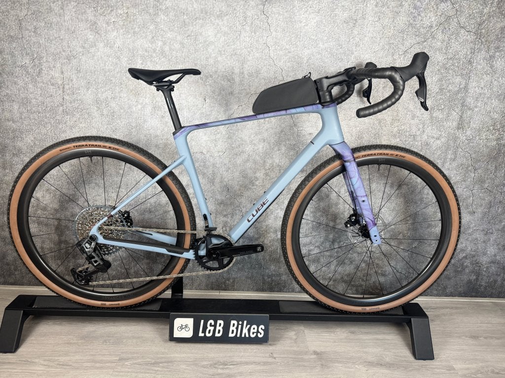 Nieuw! Cube Nuroad C:62 EX Full Carbon Sram Rival AXS 1x12, Overige merken, 28 inch, Gravel, Carbon