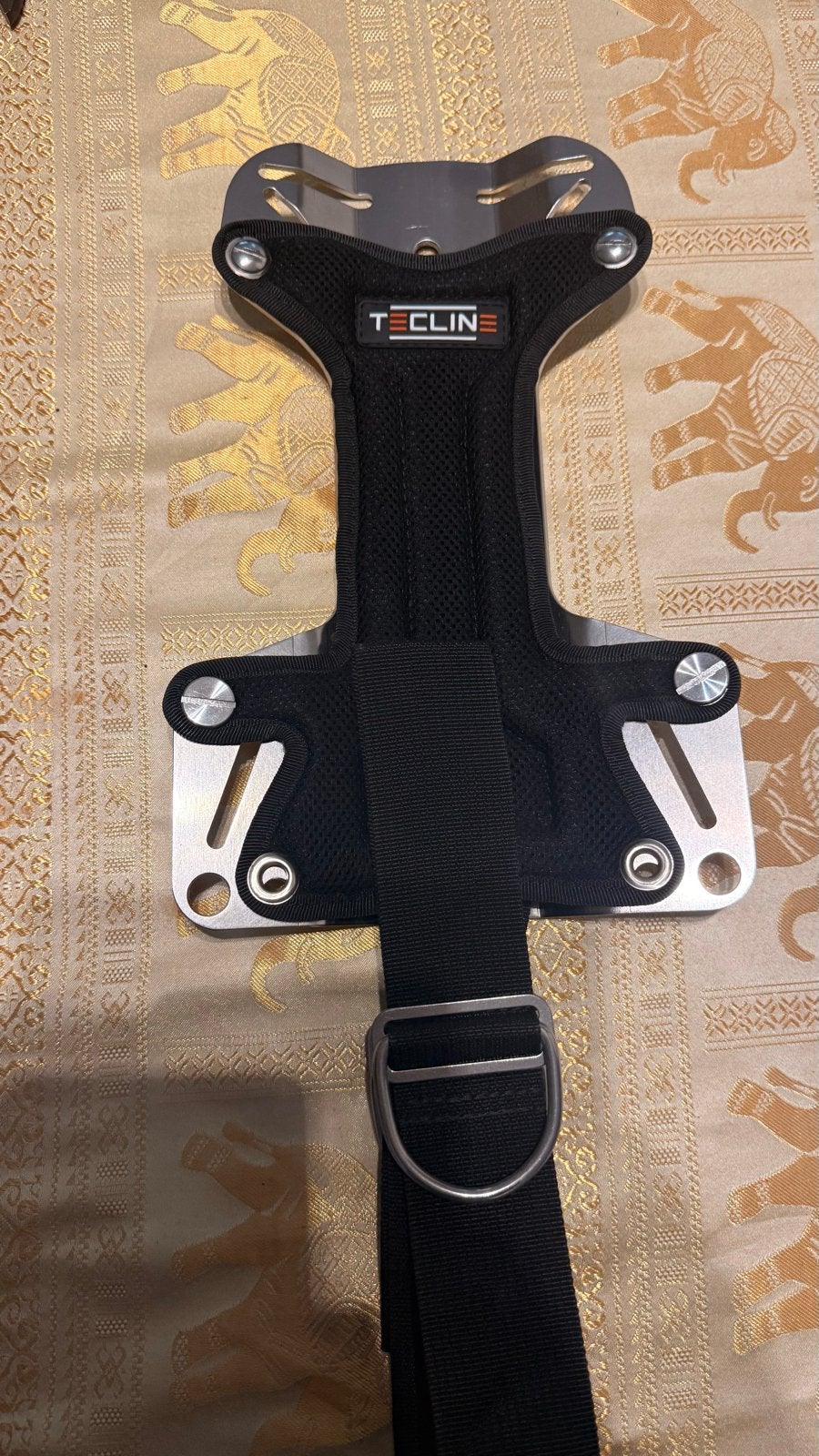 Tecline H Backplate Mini met padding Zo goed als nieuw, Watersport en Boten, Ophalen of Verzenden, Zo goed als nieuw, Trimvest of Wing