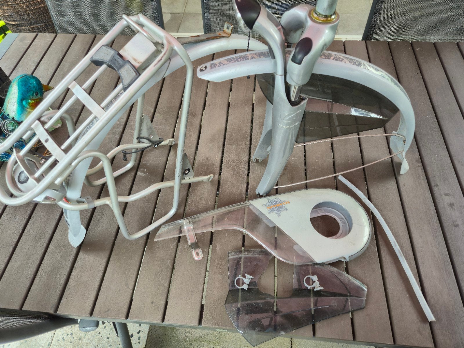 SPARTA ION onderdelen :
28 inch.
Voorvork met lamp spatbord, Ophalen, Gebruikt, Sparta Ion