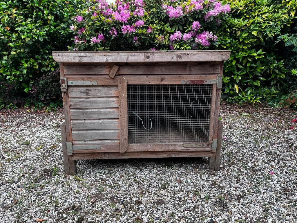 Zeer degelijk cavia/konijnen hok 134 cm x 100 cm en 106 cm, Ophalen, Kooi, 90 cm of meer, Konijn
