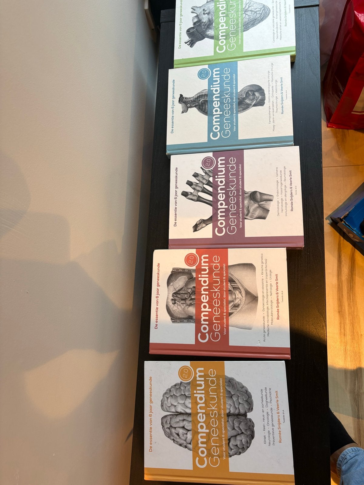 Compendium Geneeskunde 2.0 - Complete Set (5 delen), Ophalen of Verzenden, Beta, Zo goed als nieuw, WO