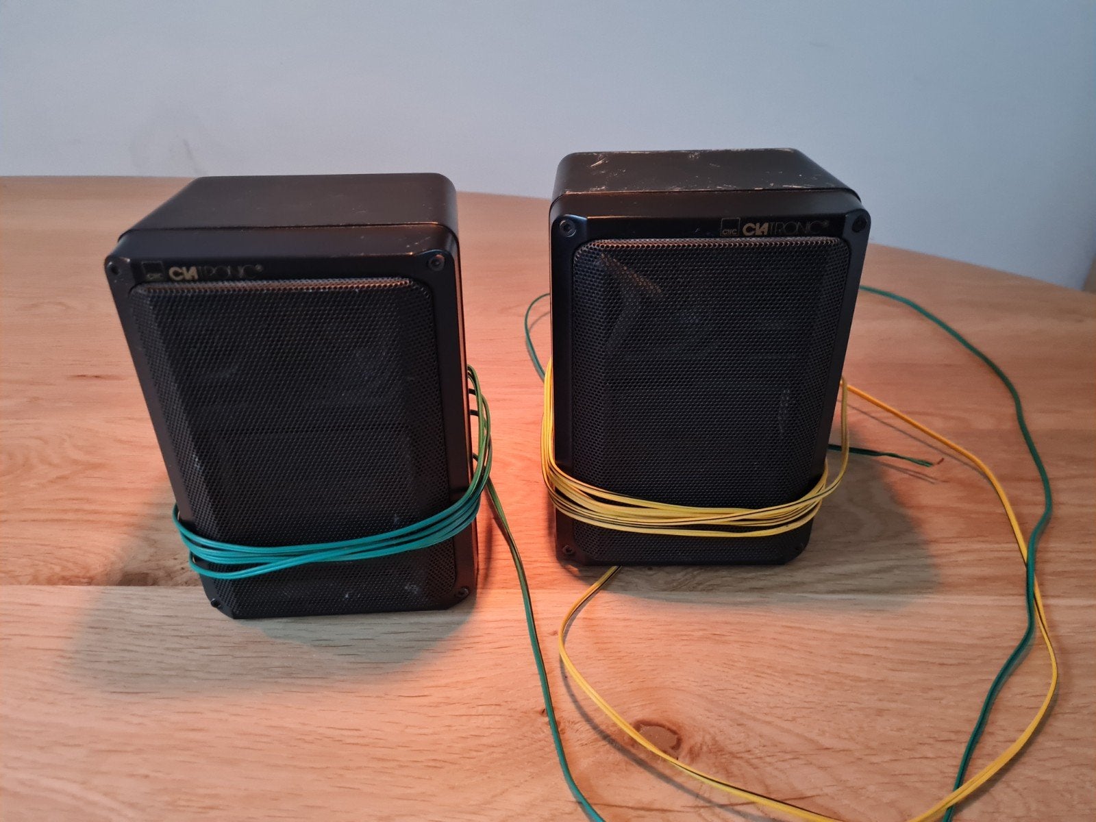Clatronic MB100 Speakerset - Getest en Werkzaam, Overige merken, Gebruikt, Inclusief kabels, Speakerset