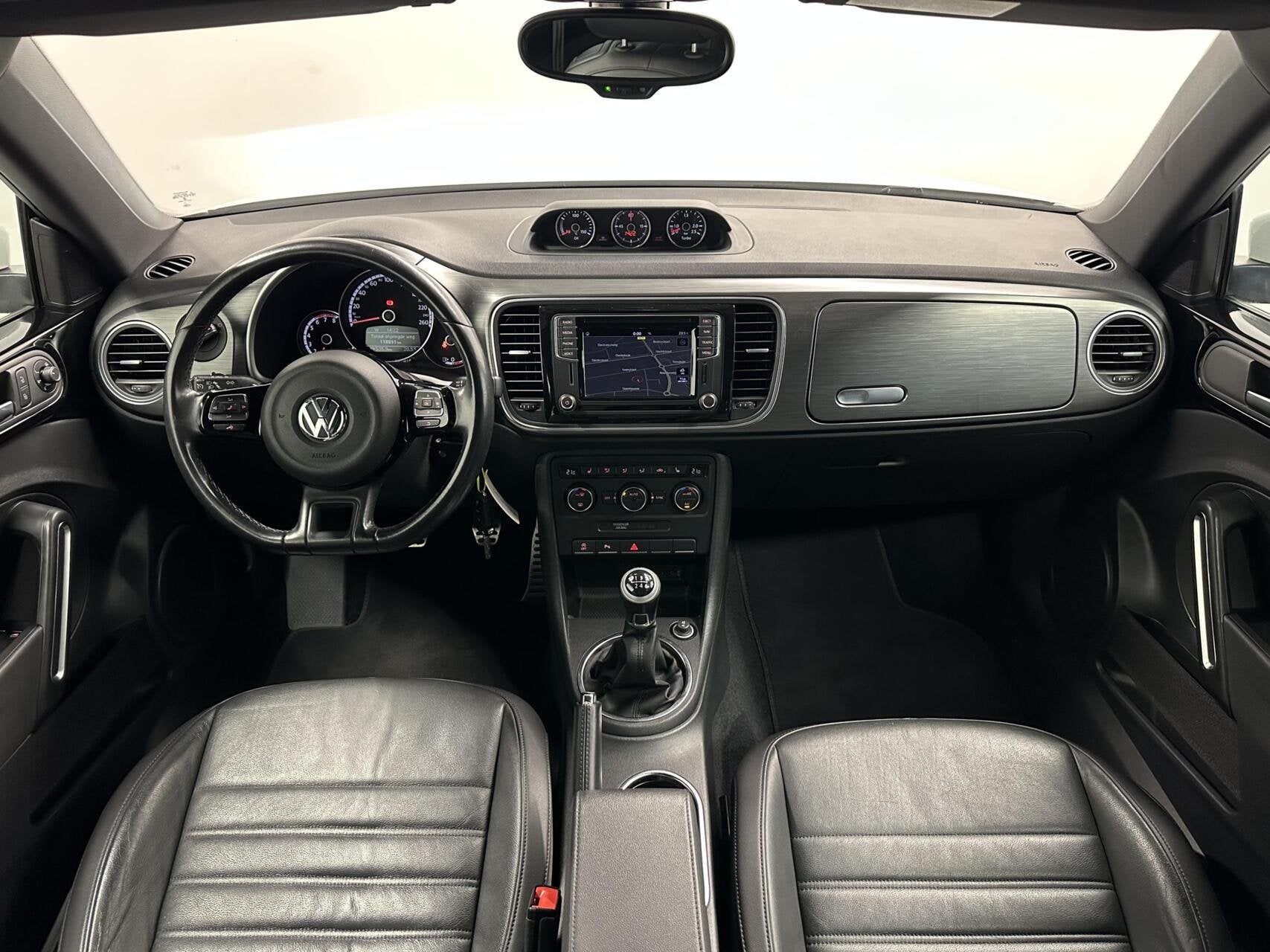 Volkswagen Beetle 1.2 TSI Exclusive Series LEER NAVI CRUISE, Auto's, Voorwielaandrijving, Gebruikt, 4 cilinders, Met garantie (alle)