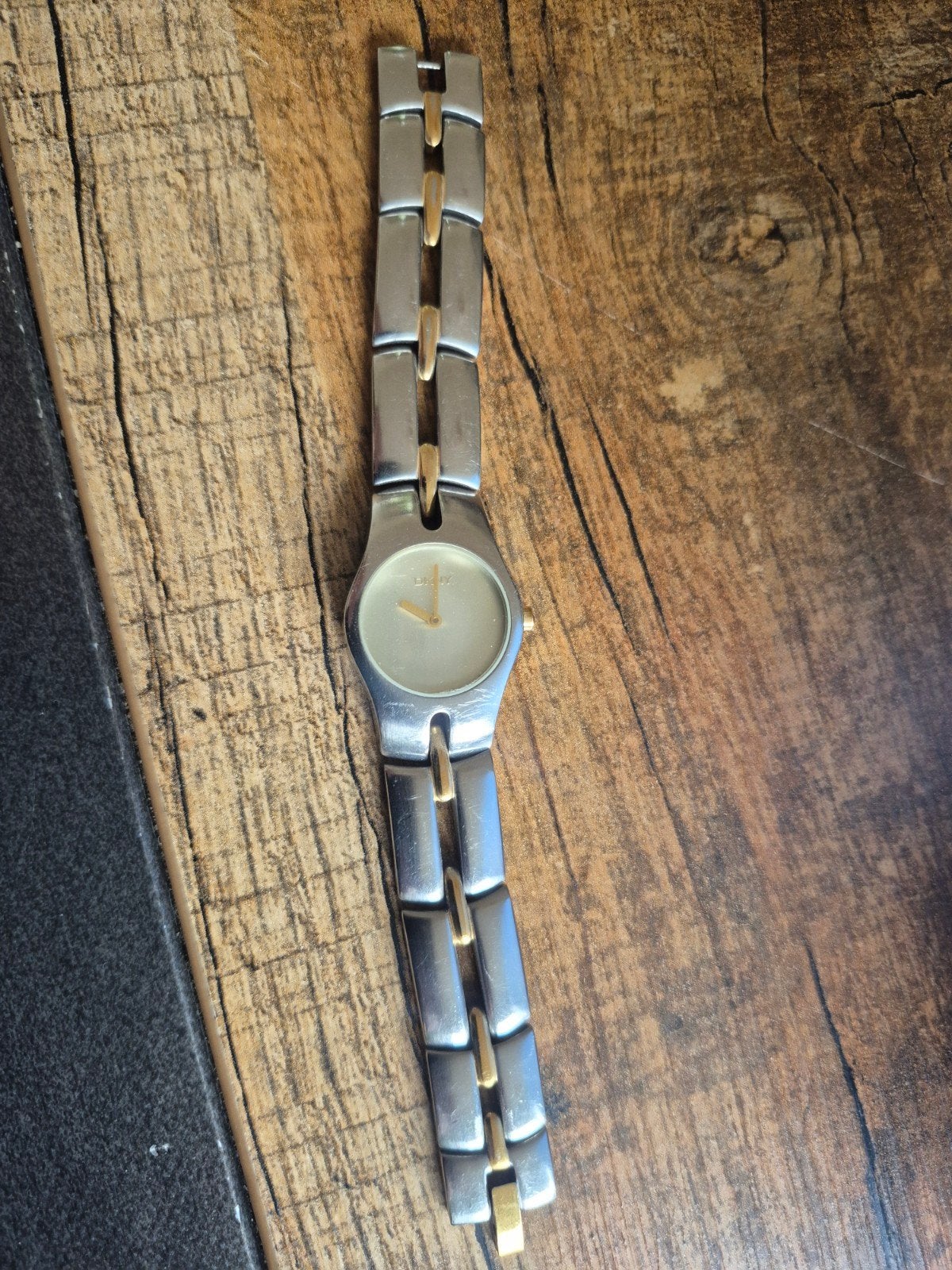 Horloge DKNY dames, Sieraden, Tassen en Uiterlijk, Horloges | Dames, Ophalen of Verzenden, Zo goed als nieuw, Staal, DKNY