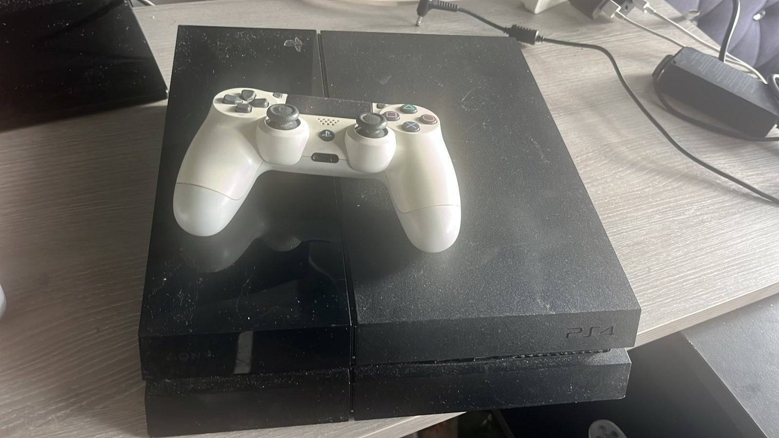 PlayStation 4 set Samsung TV Defecte Disk Drive Beschrijving, Ophalen of Verzenden, Zo goed als nieuw, Zonder controller, Original