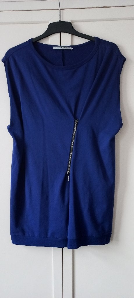 Cora Kemperman tuniek maat L zgan, Blauw, Maat 42/44 (L), Ophalen of Verzenden, Cora Kemperman