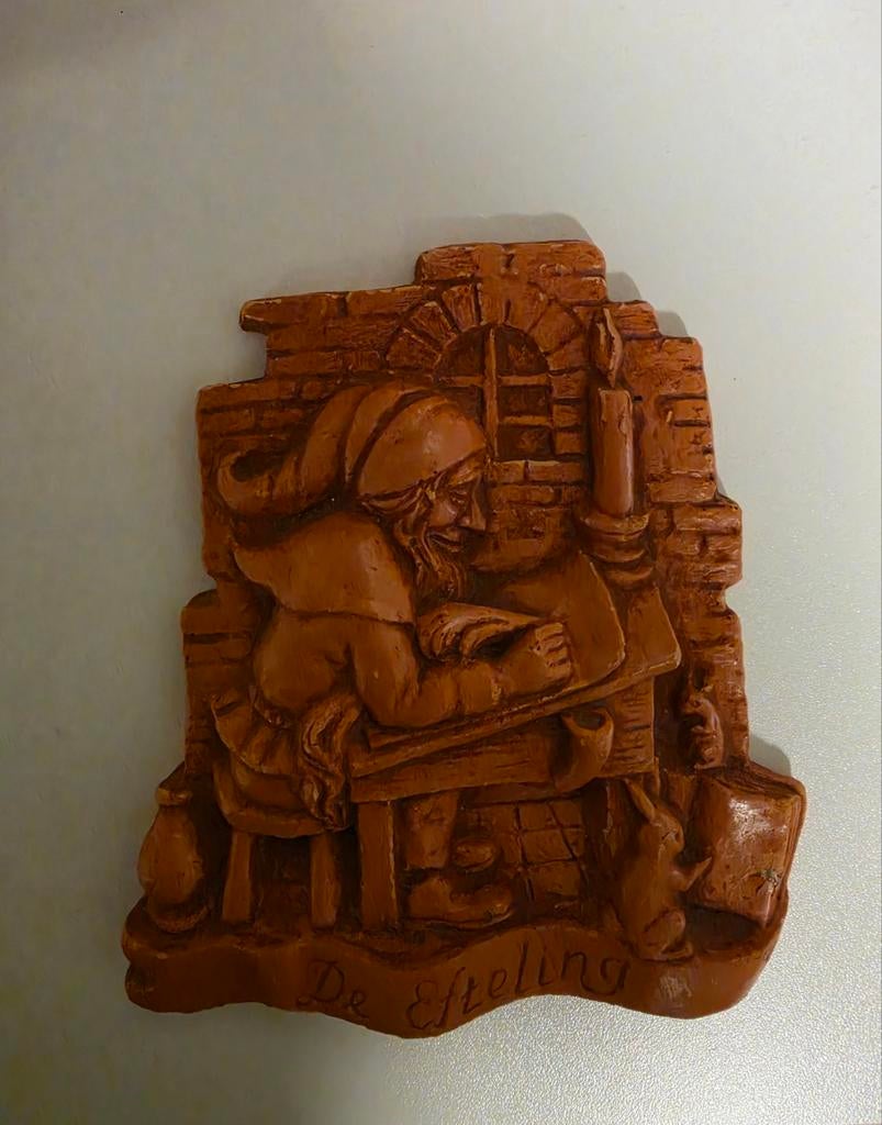 Efteling kabouter plaquette, Ophalen of Verzenden