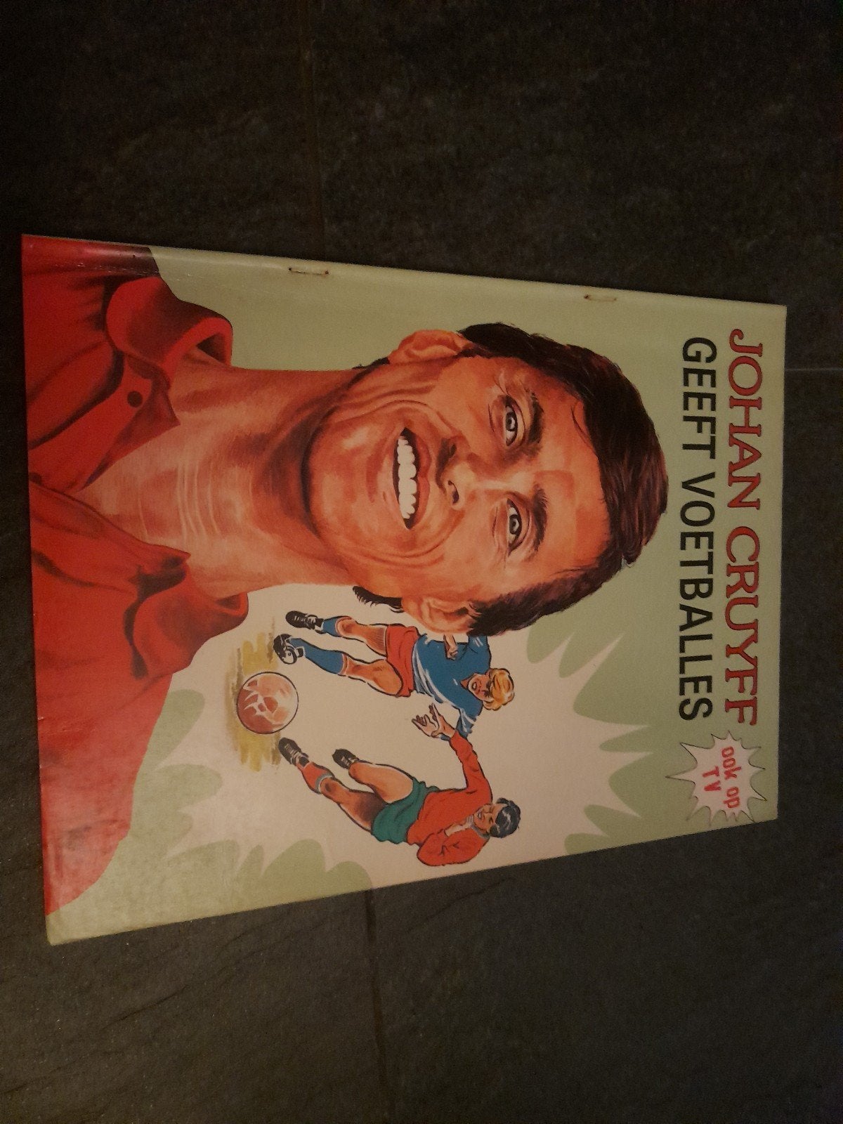 Johan Cruyff, Eén stripboek, Ophalen of Verzenden, Gelezen