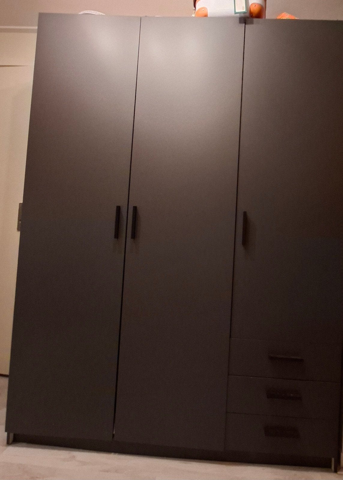 Zo goed als nieuwe kledingkast Leen Bakker Sprint, Met deur(en), 100 tot 150 cm, 200 cm of meer, Ophalen of Verzenden