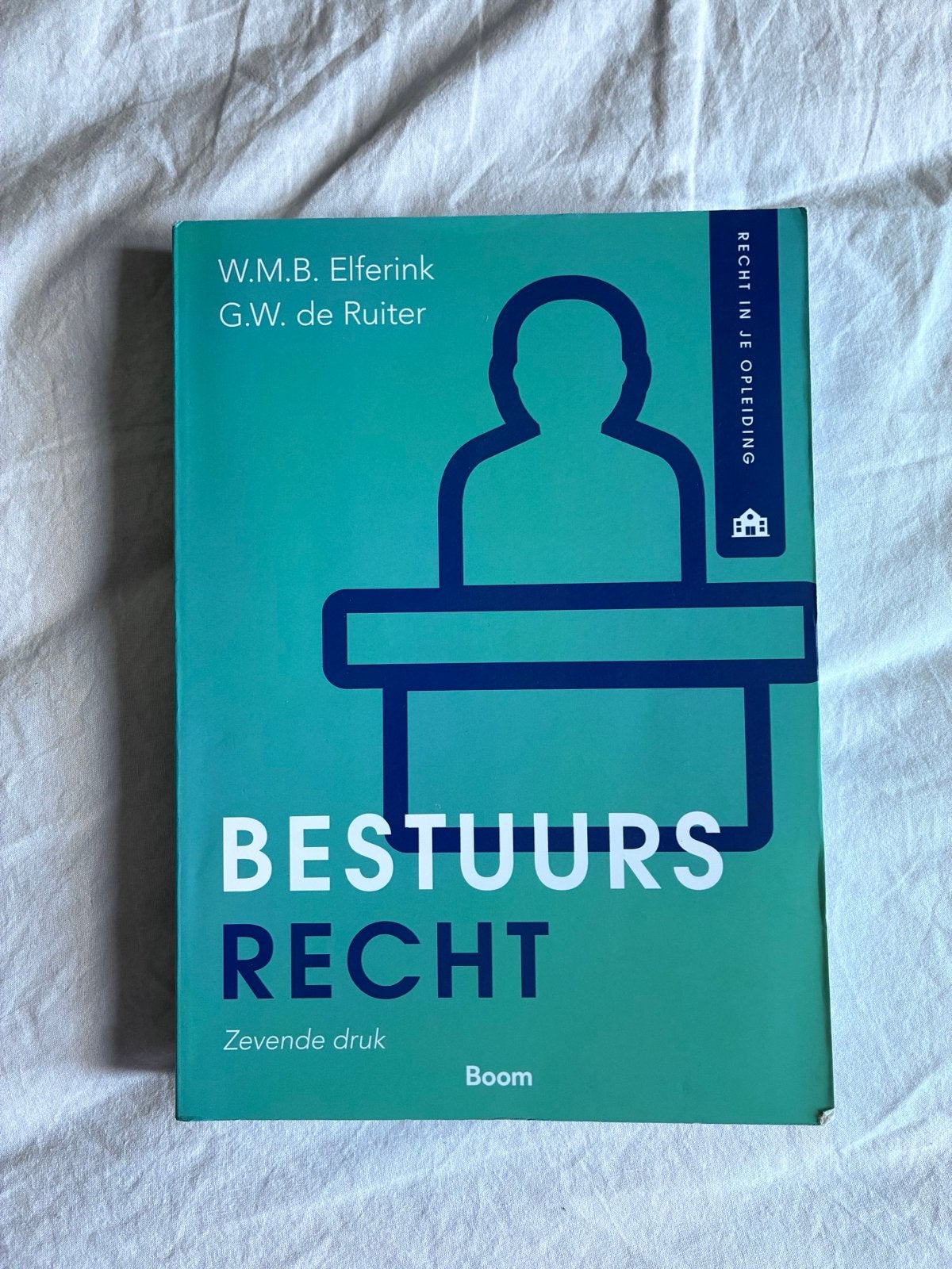 Bestuursrecht - Zevende druk - W.M.B. Elferink, Verzenden, Gamma, Zo goed als nieuw, HBO