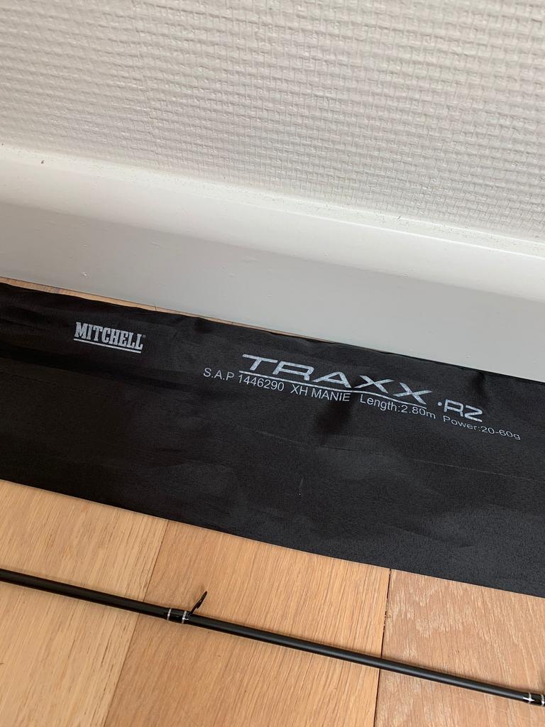 Nieuwe Mitchell Traxx RZ spinhengel, 2.80m en 20-60 gr, Watersport en Boten, Hengelsport | Zeevissen, Mitchell, Werphengel, Nieuw