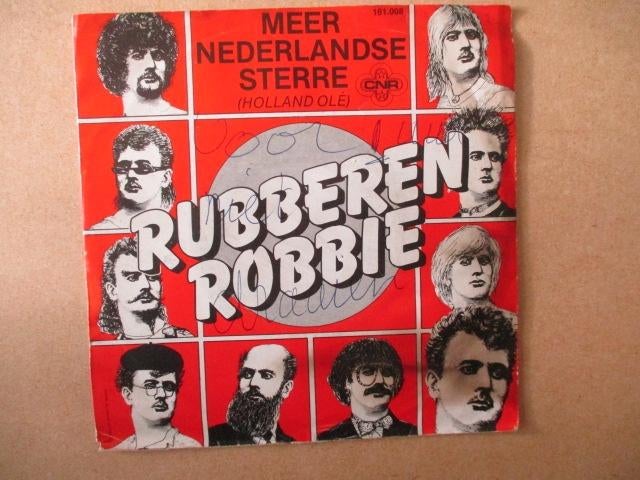 s0477 rubberen robbie - meer nederlandse sterre, Cd's en Dvd's, Vinyl Singles, Ophalen, Gebruikt, Overige genres, 7 inch