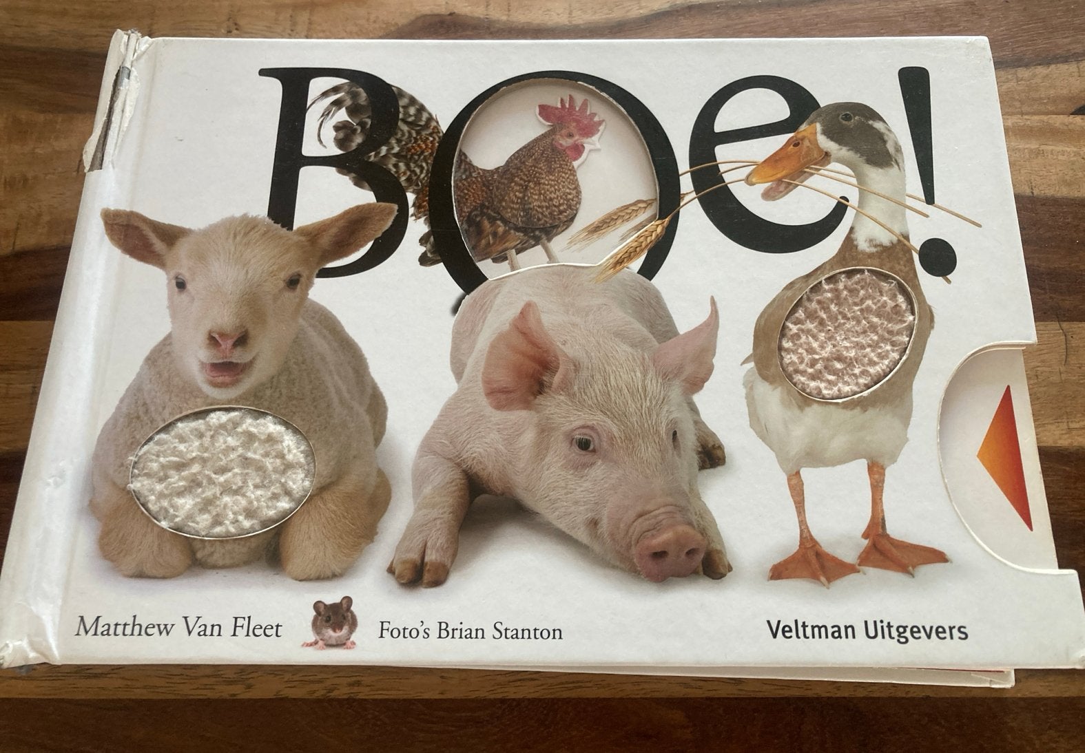 Boe! - Matthew Van Fleet (Veltman Uitgevers), Uitklapboek, Jongen of Meisje, Ophalen of Verzenden, Zo goed als nieuw