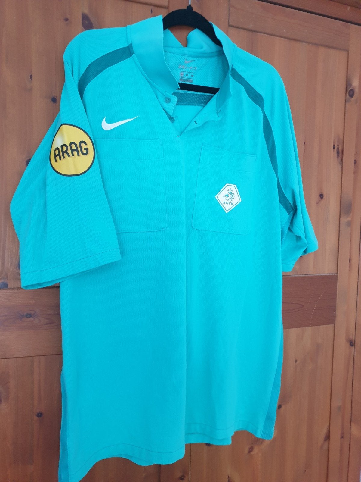 Nike KNVB Scheidsrechtersshirt - Nieuw in Roze en Zwart, Ophalen of Verzenden