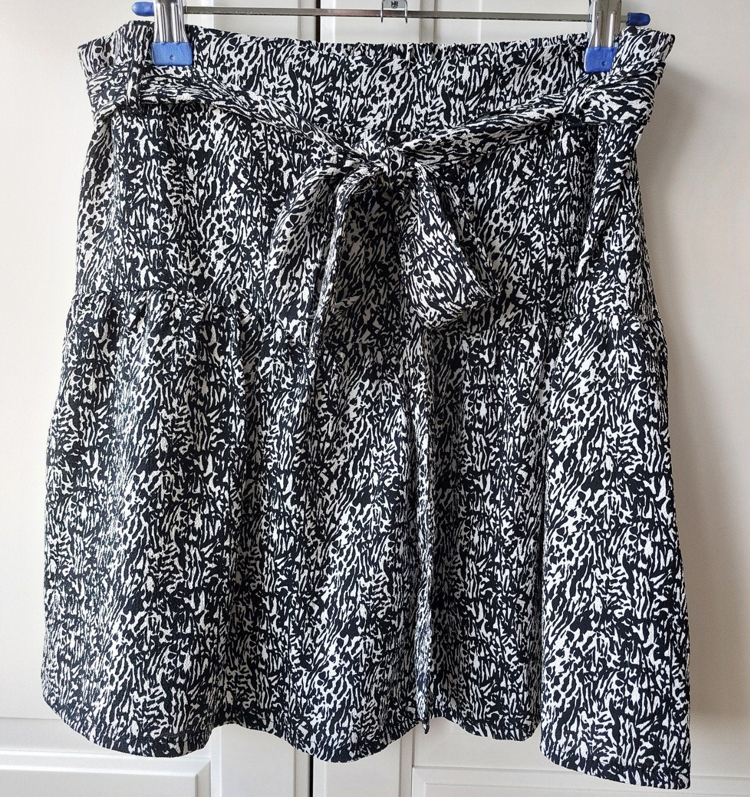 True Spirit alloverprint skort mt.M., Maat 38/40 (M), Blauw, Ophalen of Verzenden, Zo goed als nieuw