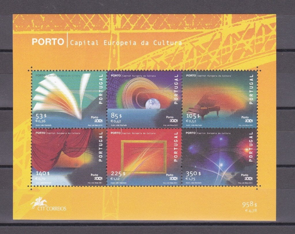 Portugal 2001, Ophalen of Verzenden, Portugal, Postfris
