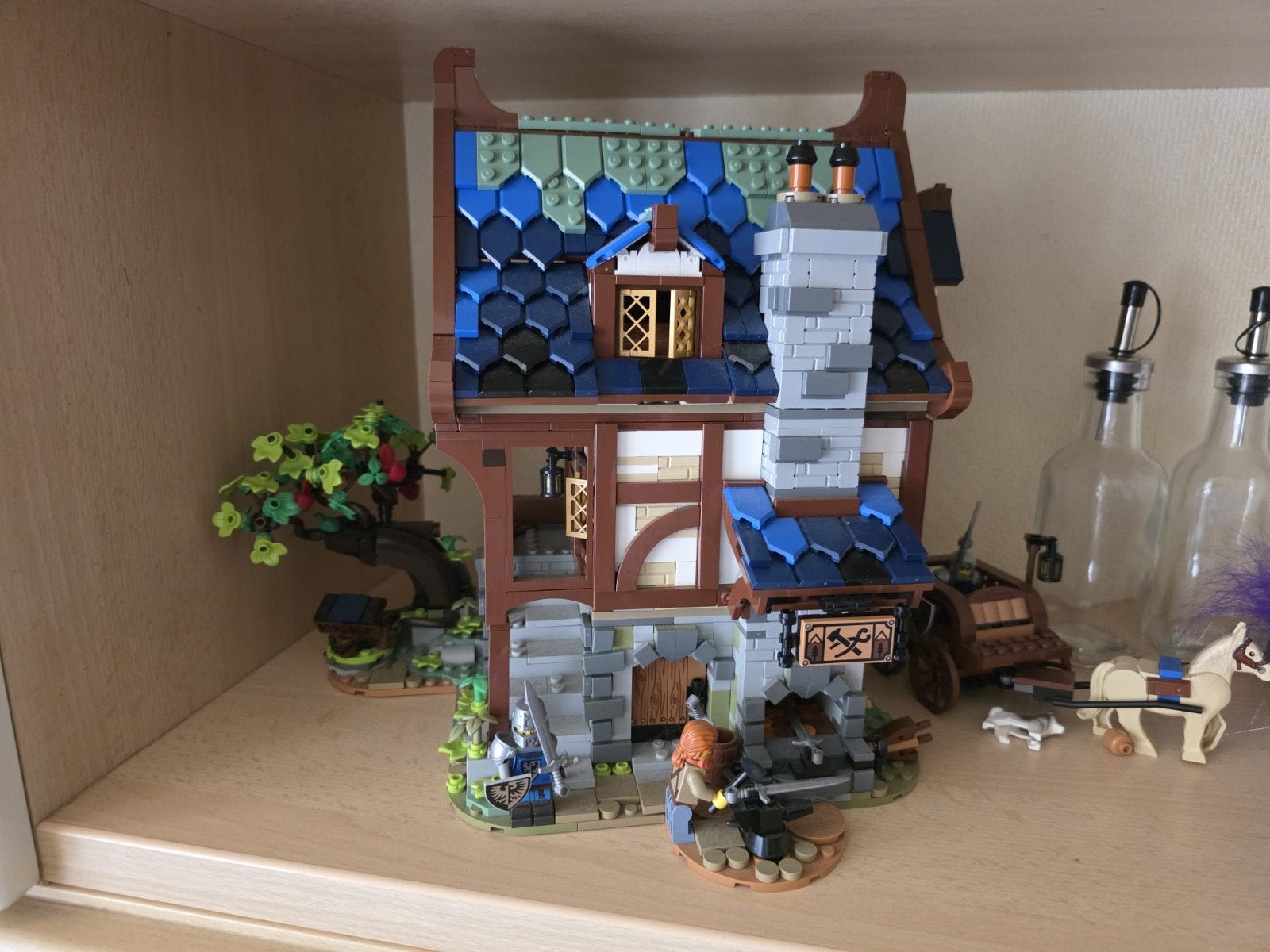 Lego Ideas Middeleeuwse Smid (21325), Ophalen of Verzenden, Zo goed als nieuw