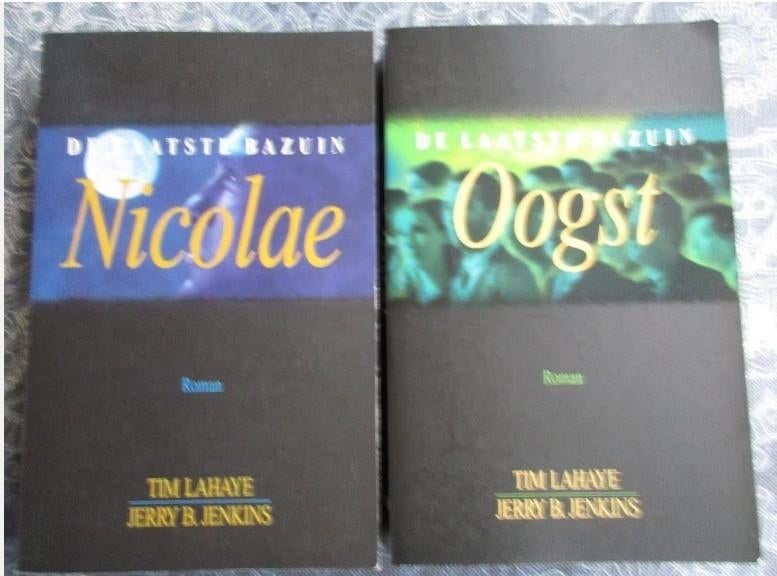 Tim la Haye - Nicolae / Oogst - laatste bazuin à 3,00, Boeken, Romans, Zo goed als nieuw, Ophalen of Verzenden