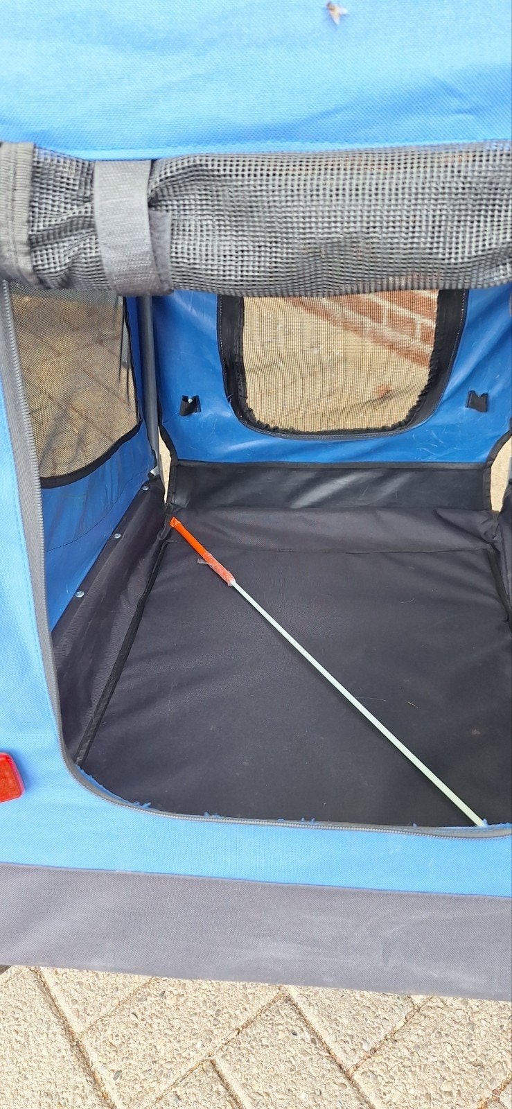 Hondenkar 20 inch wielen, Dieren en Toebehoren, Hondenbenches, Ophalen