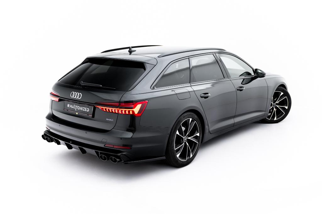 Diffuser + imitatie eindtips - Audi A6 C8 + S-Line 18-23, Ophalen of Verzenden