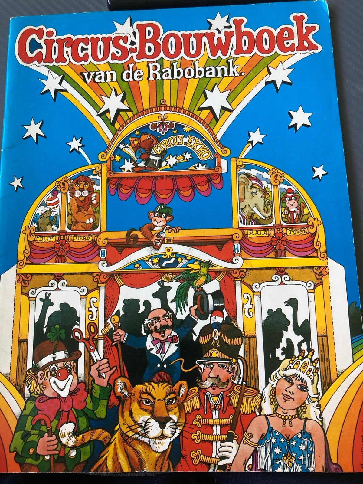 Circus Bouwboek van de Rabobank, Ophalen of Verzenden, Gebruikt, Overige merken