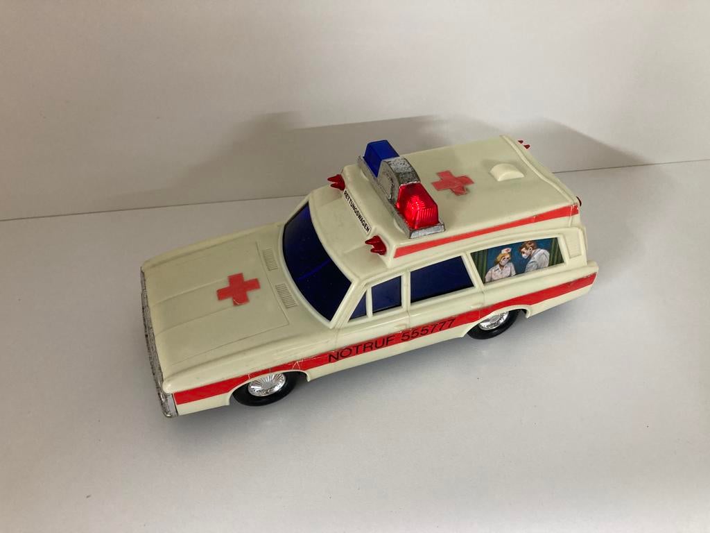 Vintage Speelgoed Ambulance - Goede Staat, Ophalen of Verzenden, Gebruikt, Overige merken