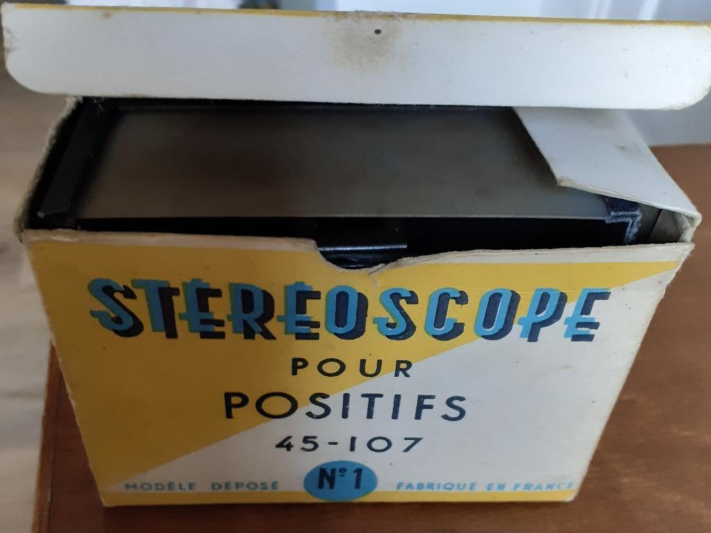 Stereoscope No 1 Bruguiere + Stereofilms, Ophalen of Verzenden