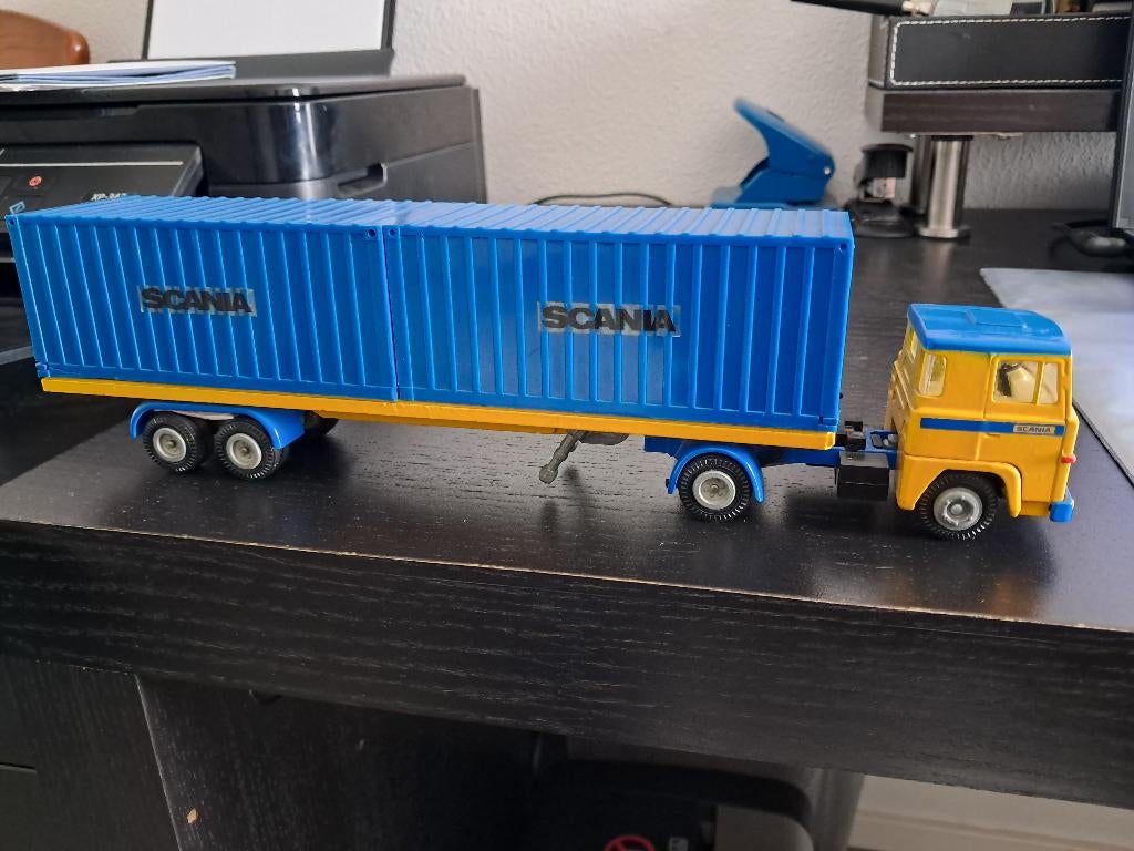 TEKNO SCANIA 141 V8, Ophalen of Verzenden, Zo goed als nieuw, Bus of Vrachtwagen, Tekno