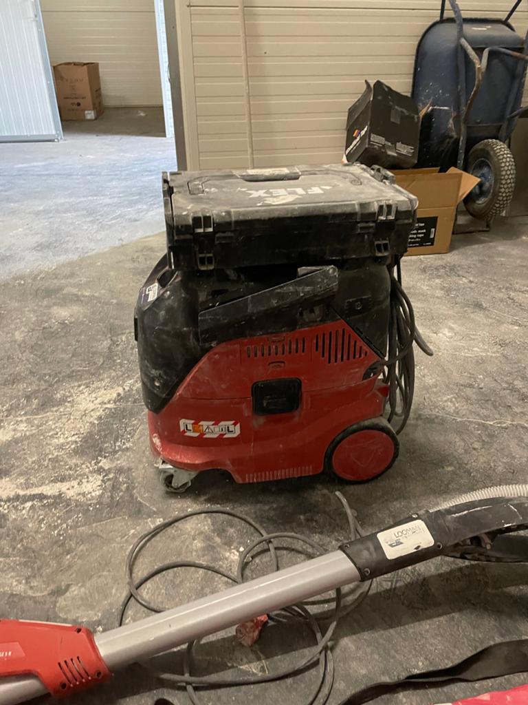 Flex Giraffe GE5 + VCE 33 AC Schuurmachine en Stofzuiger, Ophalen, Gebruikt