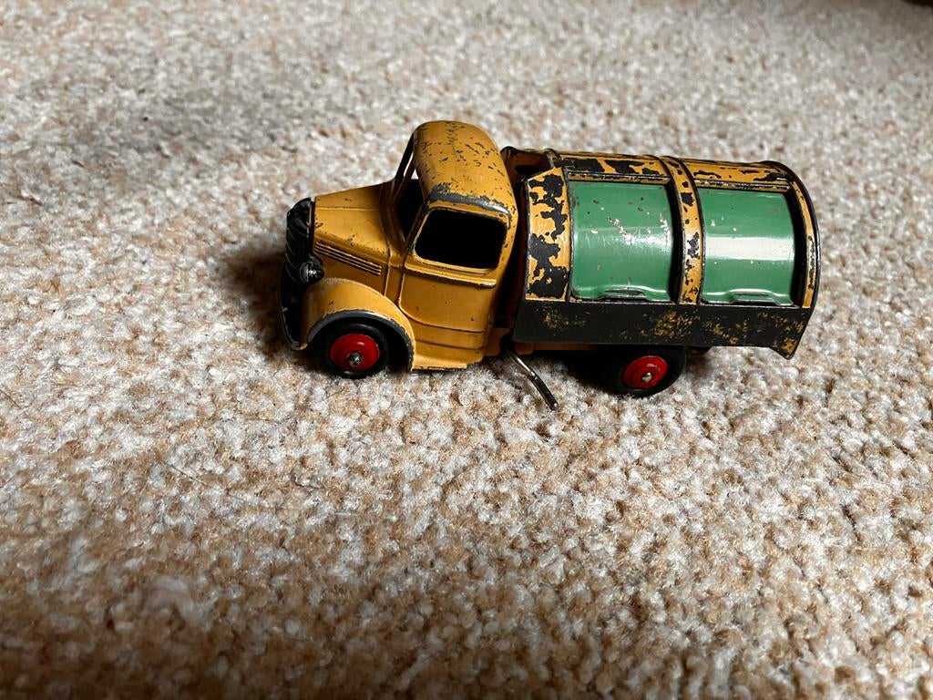 Vintage Dinky Toys Bedford Vuilniswagen - Made in England, Ophalen of Verzenden, Gebruikt