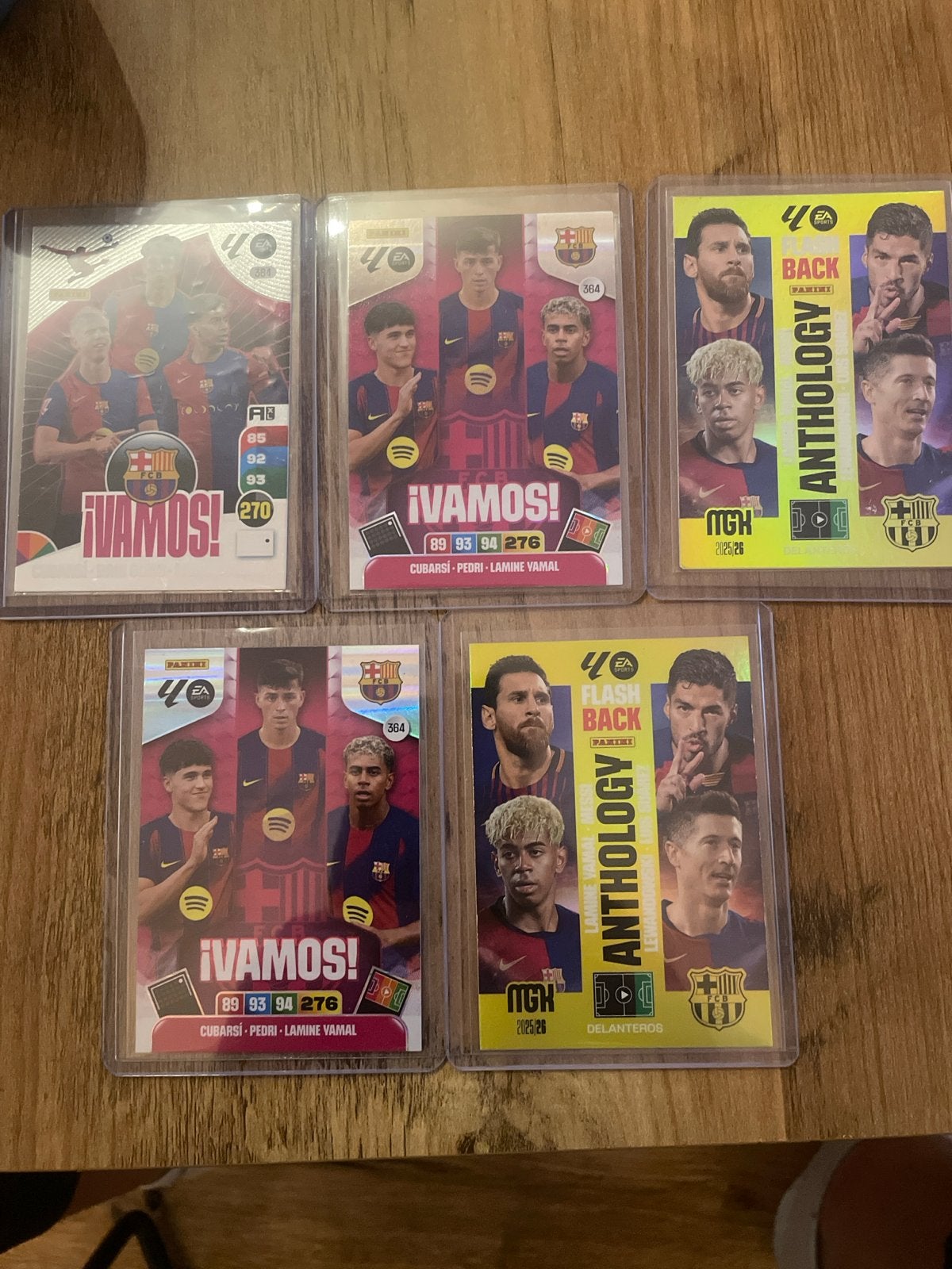 FC Barcelona Voetbalkaarten - Panini Anthology, Ophalen of Verzenden, Zo goed als nieuw, Buitenlandse clubs, Spelerskaart