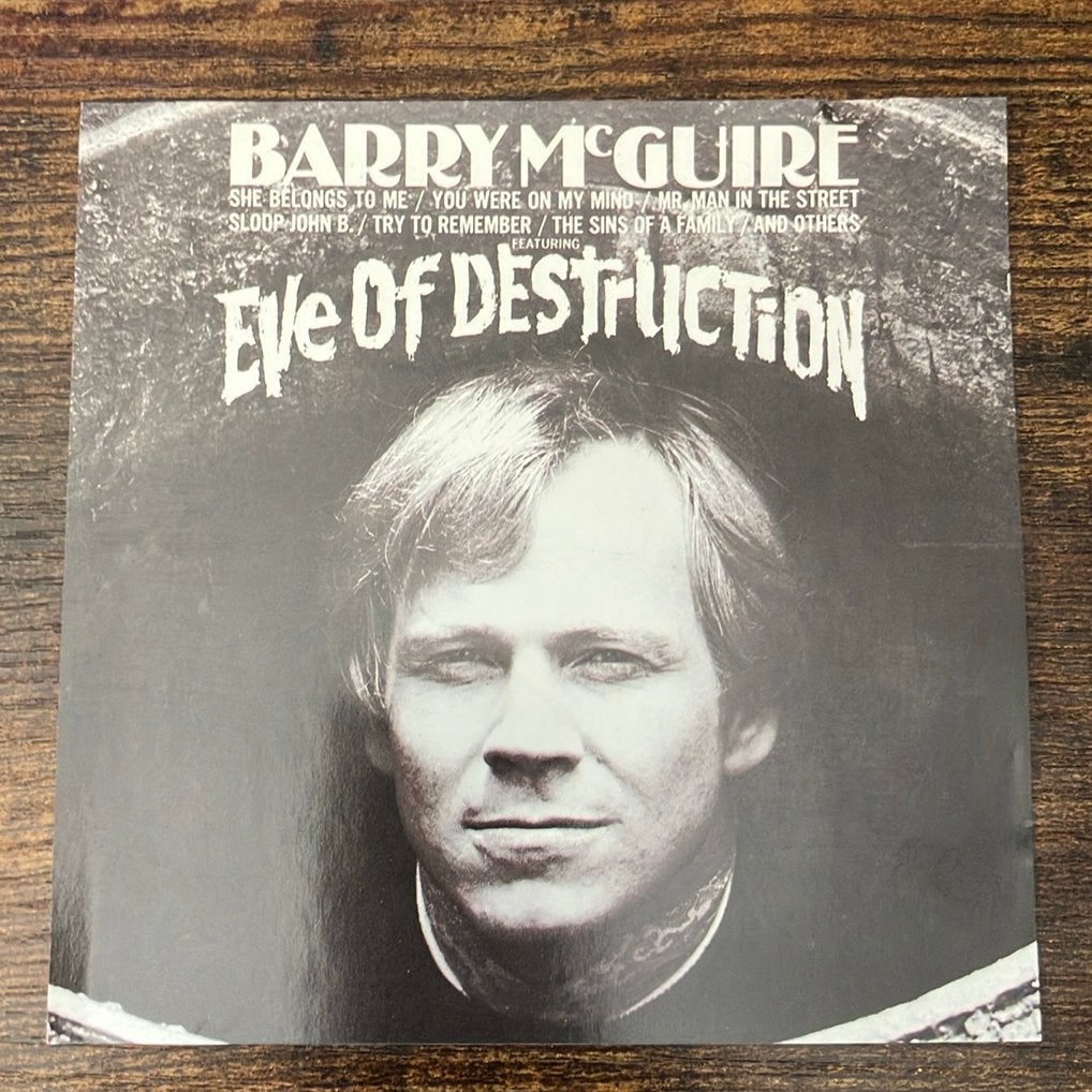 CD Barry McGuire - Eve Of Destruction, Gebruikt, Inclusief doosje, Ophalen of Verzenden, Folk Rock