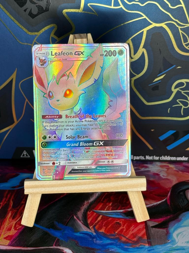 Leafeon GX #157 | Pokemon Ultra Prism, Hobby en Vrije tijd, Verzamelkaartspellen | Pokémon, Ophalen of Verzenden, Zo goed als nieuw